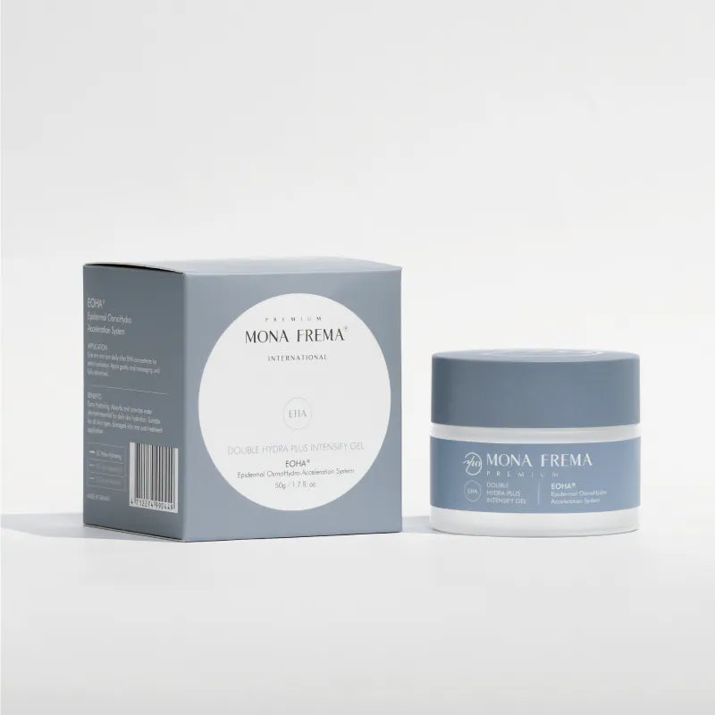 Kem Dưỡng HA Phục Hồi Cấp Ẩm Chuyên Sâu, Da Căng Đầy Tức Thì Mona Frema Màu Xanh EHA Gel