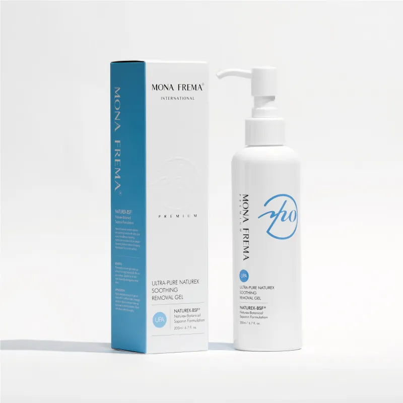 Gel Tẩy Trang Cho Da Nhạy Cảm Mona Frema UPA Ultra-pure Naturex Soothing Removal Gel 200ml