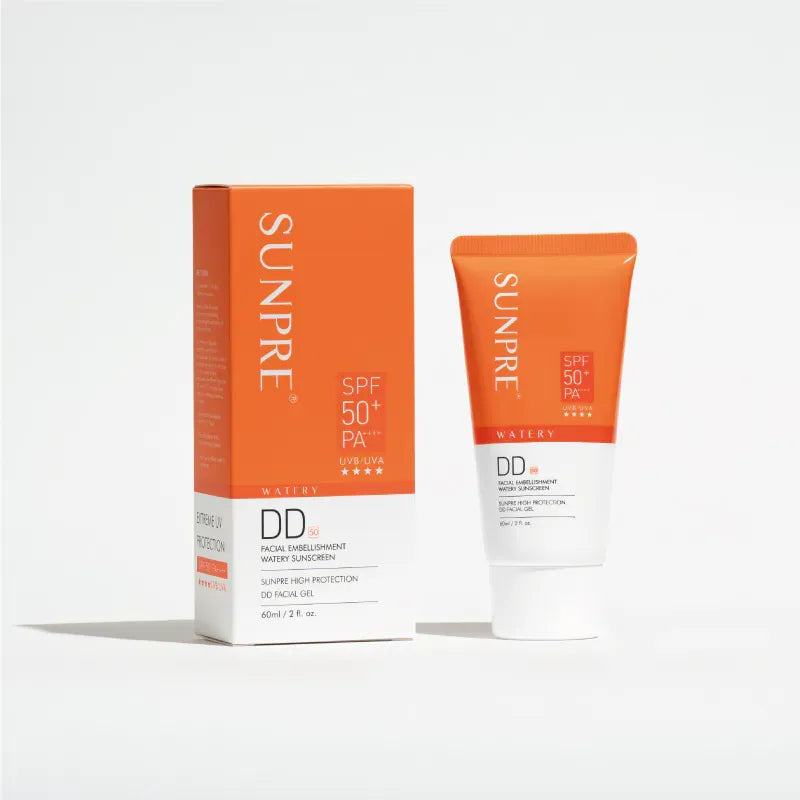 Kem Chống Nắng Có Màu Mona Frema SUNPRE High Protection DD Facial Gel 60ml màu cam