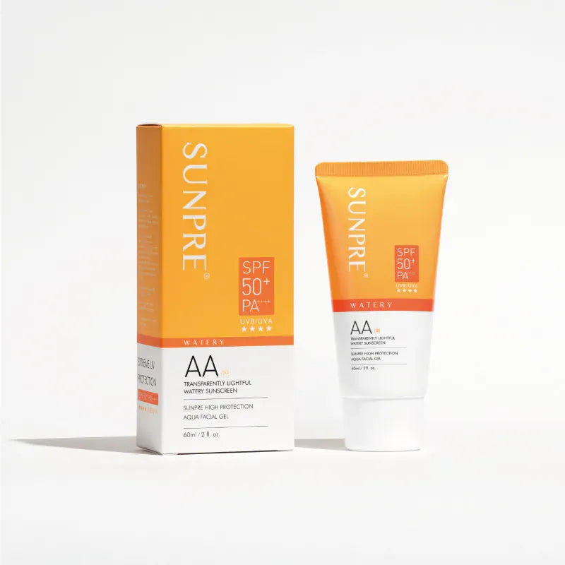 Kem Chống Nắng Mona Frema SUNPRE AA High Protection Aqua Facial Gel 60ml - AA vàng