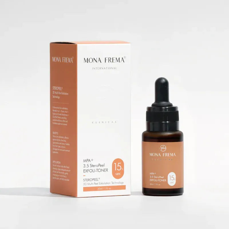 Toner AHA Tấy Tế Bào Chết Mona Frema MPA 3.5 SteroPeel Exfoli- Toner 15% 30ml